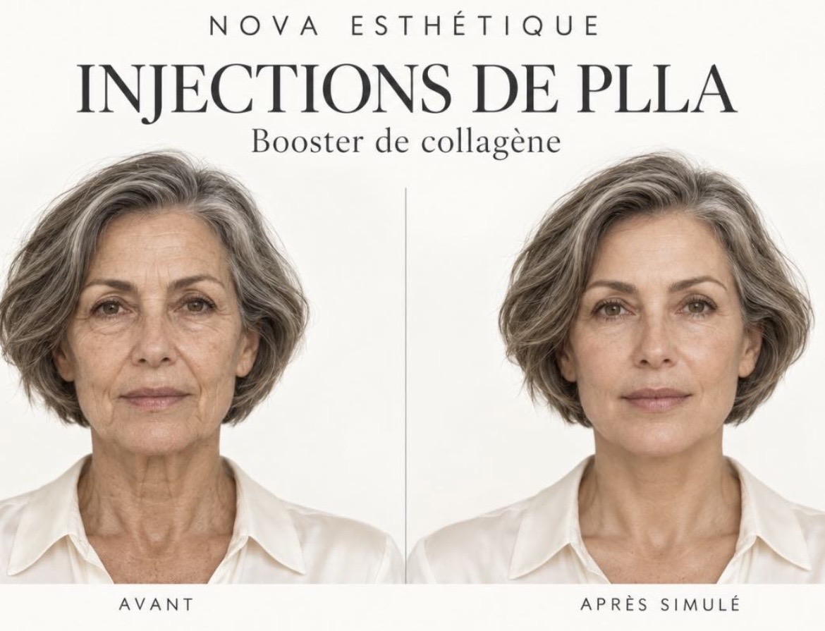 PLLA : avant et après (simulation)