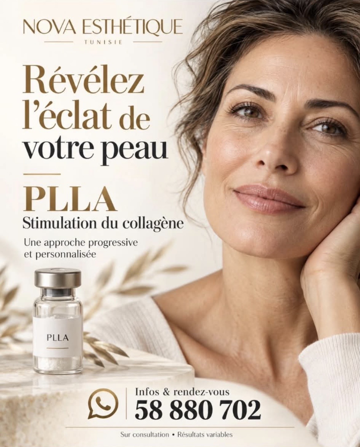 Nova Esthétique : PLLA, stimulation du collagène